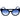Italia Independent Blue Acetate Sunglasses