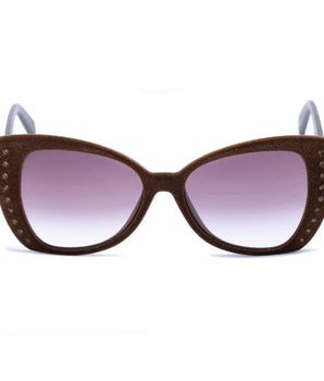 Italia Independent Brown Acetate Sunglasses