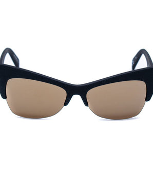 Italia Independent Black Acetate Sunglasses