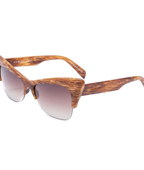 Italia Independent Brown Acetate Sunglasses