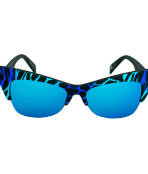 Italia Independent Blue Acetate Sunglasses
