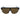 Italia Independent Black Acetate Sunglasses