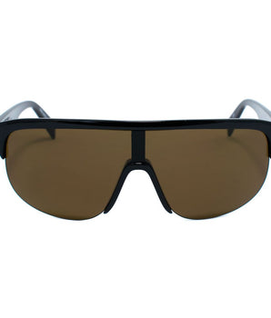 Italia Independent Black Acetate Sunglasses