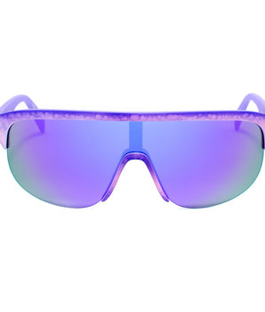 Italia Independent Purple Acetate Sunglasses