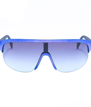 Italia Independent Blue Acetate Sunglasses