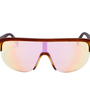 Italia Independent Brown Acetate Sunglasses