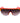 Italia Independent Red Acetate Sunglasses