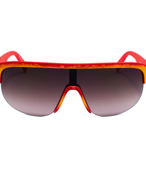 Italia Independent Red Acetate Sunglasses
