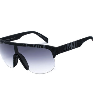 Italia Independent Black Acetate Sunglasses