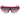Italia Independent Red Acetate Sunglasses
