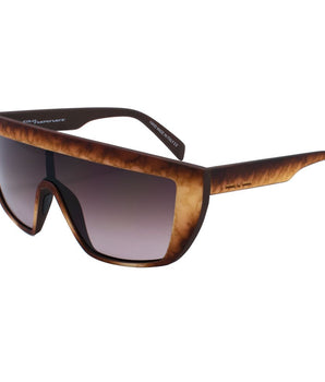 Italia Independent Brown Acetate Sunglasses