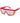Italia Independent Red Acetate Sunglasses