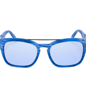 Italia Independent Blue Acetate Sunglasses