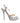 Dolce & Gabbana White Satin Platform Heels Sandals Shoes