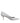 Dolce &amp; Gabbana Light Gray Leather Kitten Heels Pumps Shoes
