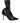 Dolce & Gabbana Black Stretch Stilettos Booties Socks Shoes