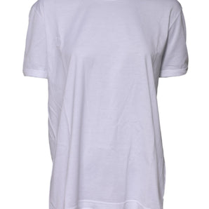 Dolce & Gabbana White Cotton Goodluck 2022 Crew Neck T-shirt