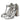 Dolce & Gabbana Silver Leather T-strap Heels Sandals Shoes