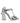 Dolce & Gabbana Silver Leather T-strap Heels Sandals Shoes