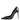 Dolce & Gabbana Black Patent Leather Zipper Heels Pumps Shoes