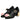 Dolce & Gabbana Black Flower Crystal Embellished Mary Jane Shoes