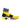 Dolce & Gabbana Yellow Black Sorrento Socks Sneakers Shoes