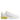 Dolce & Gabbana White Yellow Leather Low Top Sneakers Shoes