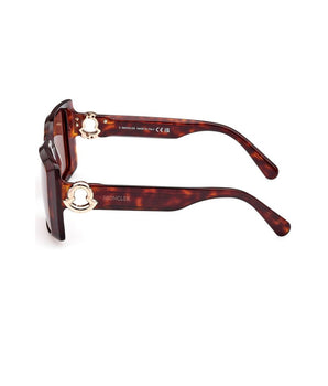 Moncler Brown Pantograph Women Sunglass