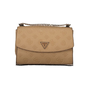 Guess Jeans Beige Polyethylene Handbag