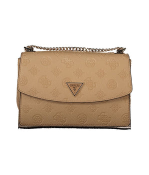 Guess Jeans Beige Polyethylene Handbag