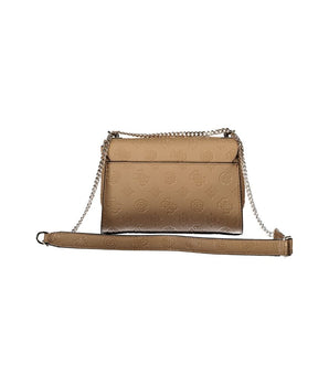 Guess Jeans Beige Polyethylene Handbag