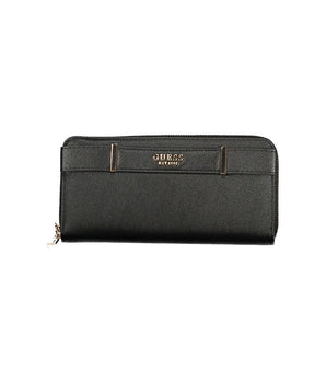 Guess Jeans Black Polyethylene Wallet