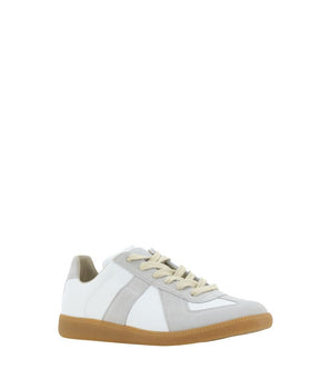 Margiela White Rubber Low Top Sneakers
