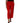 Dolce &amp; Gabbana Women's Red High-Waist Straight Trousers