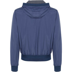 Dolce & Gabbana Blue Polyester Jacket
