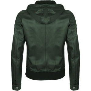 Dolce & Gabbana Green Lambskin Jacket