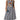 Dolce & Gabbana Blue White Striped Embroidered A-line Dress