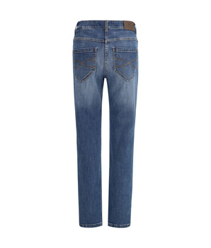 Brunello Cucinelli Blue Cotton Skinny Jeans