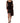 Dolce & Gabbana Black Lace Trim Long Sleeve Sheath Mini Dress