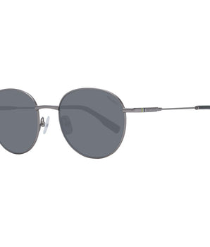 Hackett Gray Metal Sunglasses