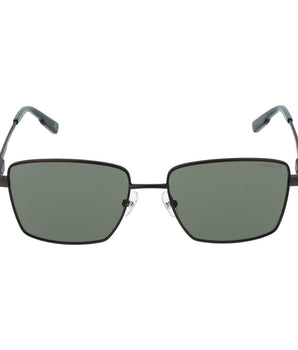 Hackett Gray Metal Sunglasses