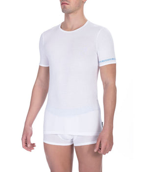 Bikkembergs White Cotton T-Shirt