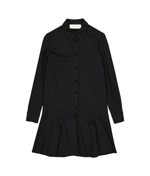 BLANCA VITA Black Elastane Casual Dress