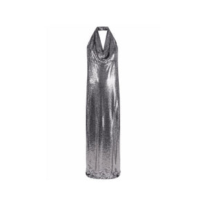BLANCA VITA Sequin-Embellished Long Dress