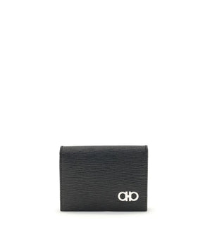 Ferragamo black leather wallet