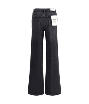RE/DONE Black Cotton Jeans Denim
