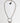 Dolce &amp; Gabbana Silver Tone Brass Chain DG Logo Pendant Men Necklace