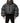 Dolce & Gabbana Black DG Monogram Full Zip Puffer Men Jacket