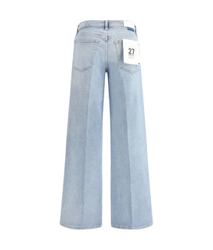 RE/DONE Light Blue Cotton Jeans Denim
