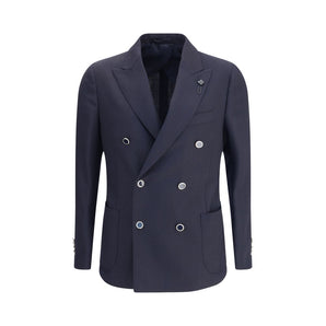 Lardini Double-breasted Blazer